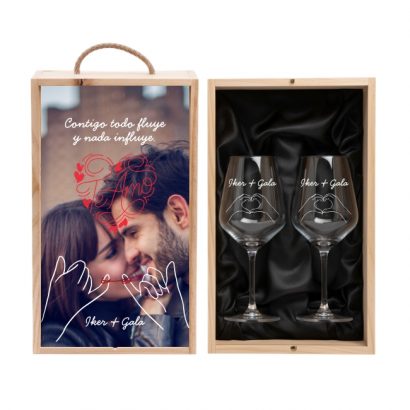 Pack Nuestro Brindis personalizado con Tu Diseño