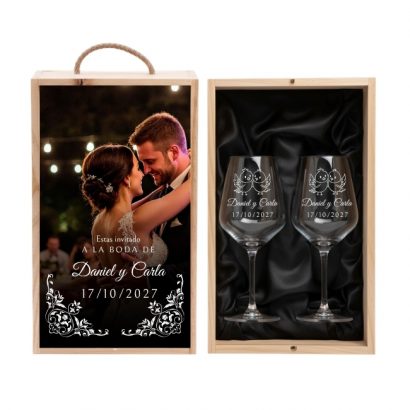 Pack Novios Elegantes personalizado con Tu Diseño