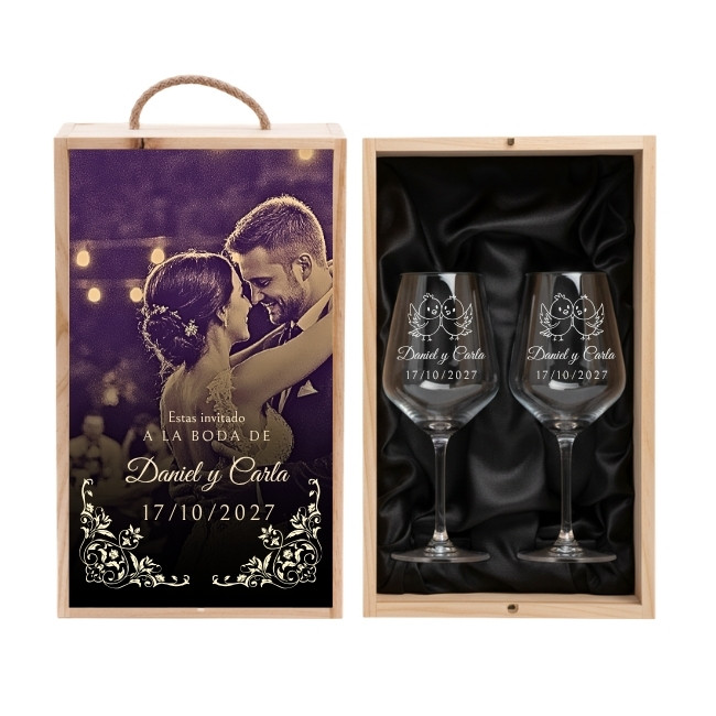 Pack Novios Elegantes personalizado con Tu Diseño - Imagen 3